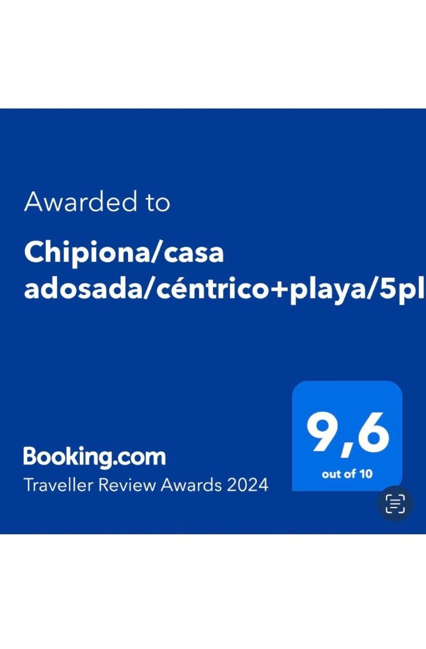Chipiona/Casa Adosada/Centrico+Playa/5Plazas/Garaje/ Экстерьер фото